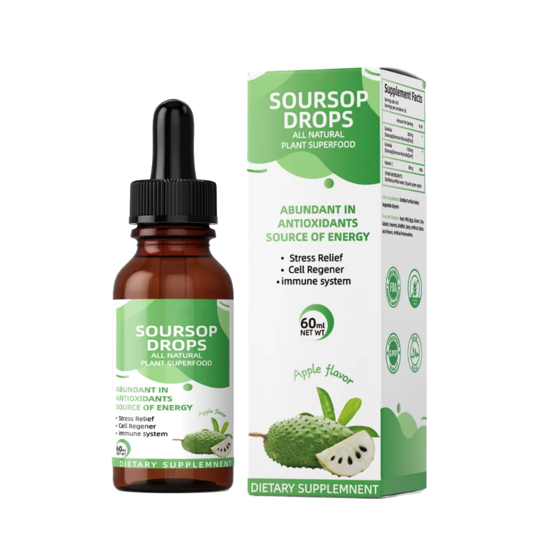 Soursop drops / Giọt mãng cầu