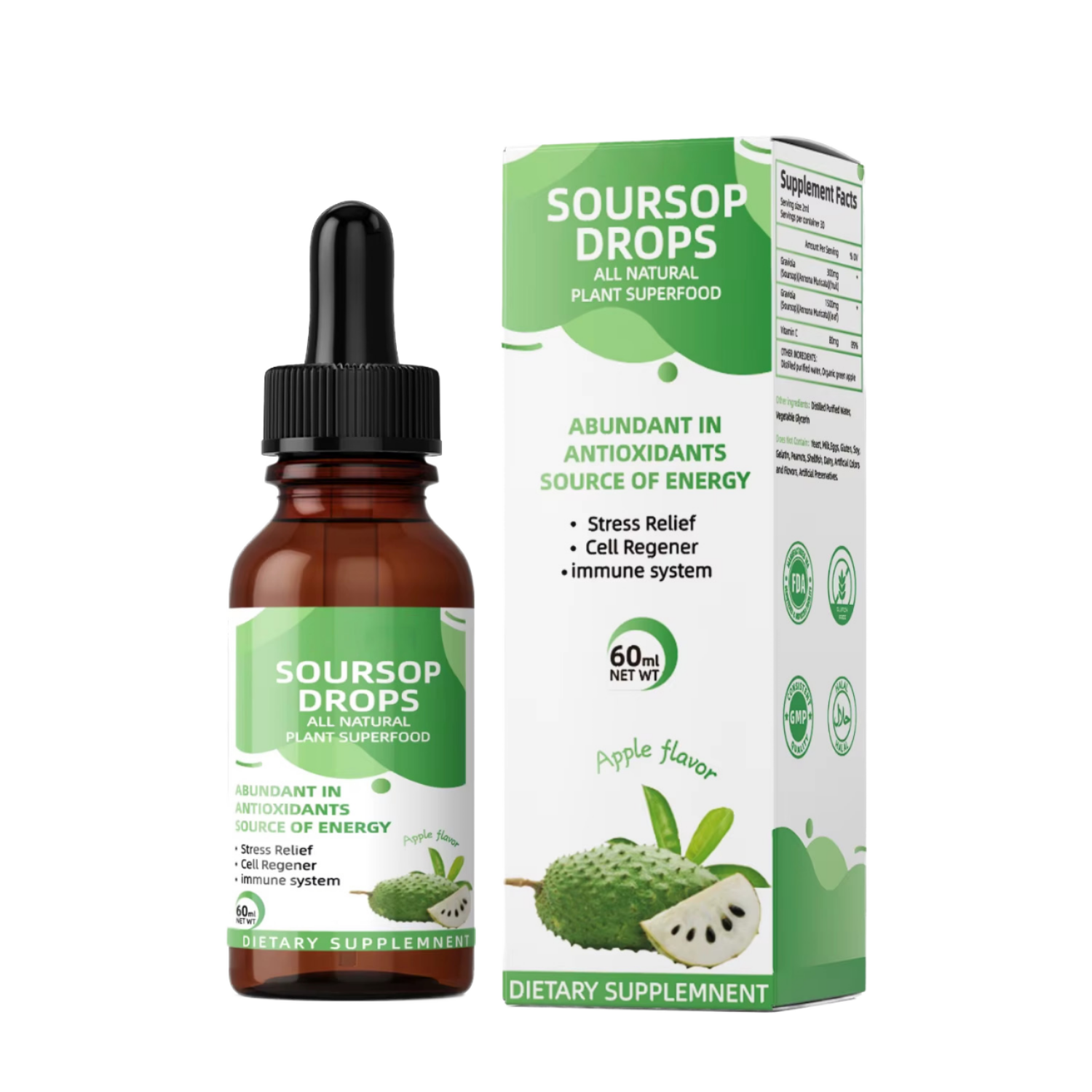 Soursop drops / Giọt mãng cầu