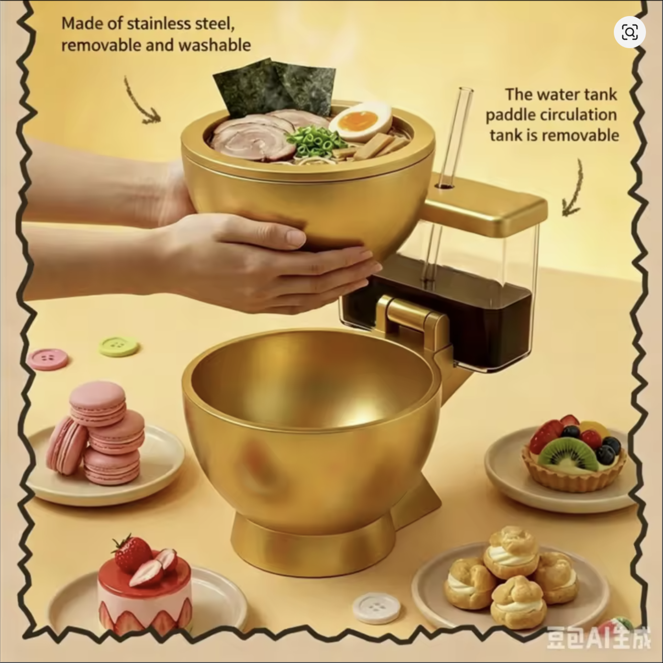 Toilet Noodle Bowl