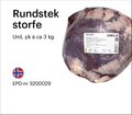Rundstek storfe
