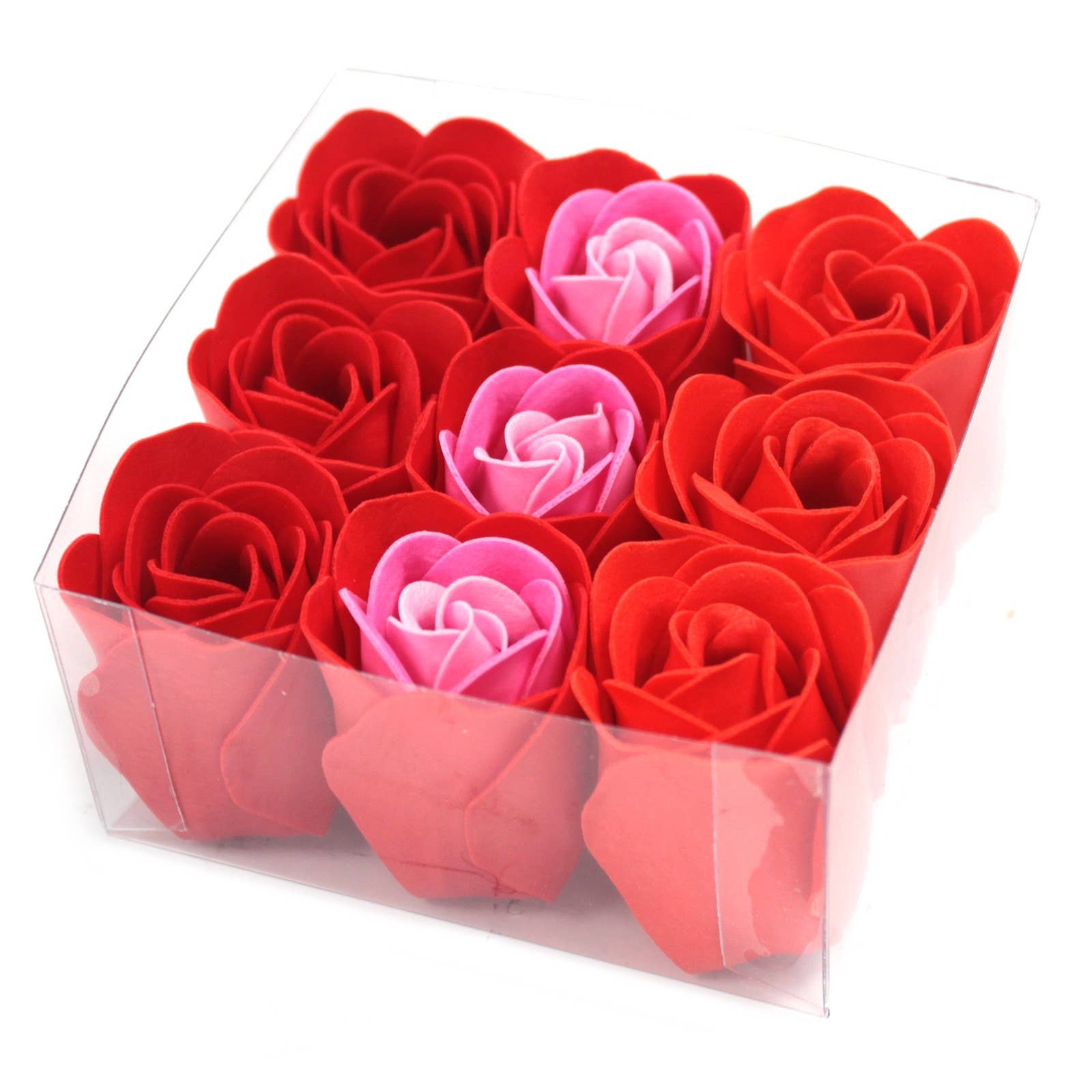 Soap Flowers - Red Roses