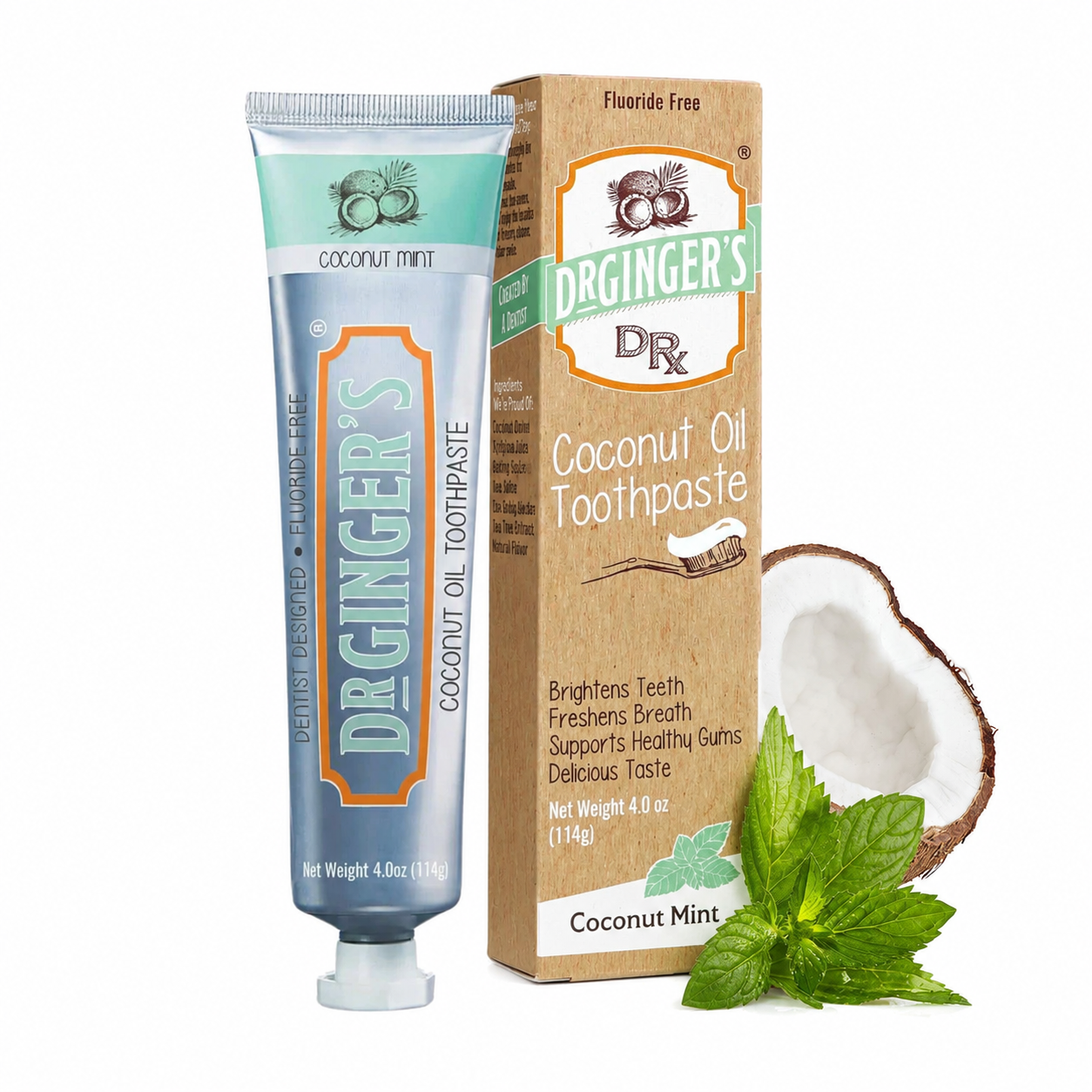 Coconut Powered Toothpaste