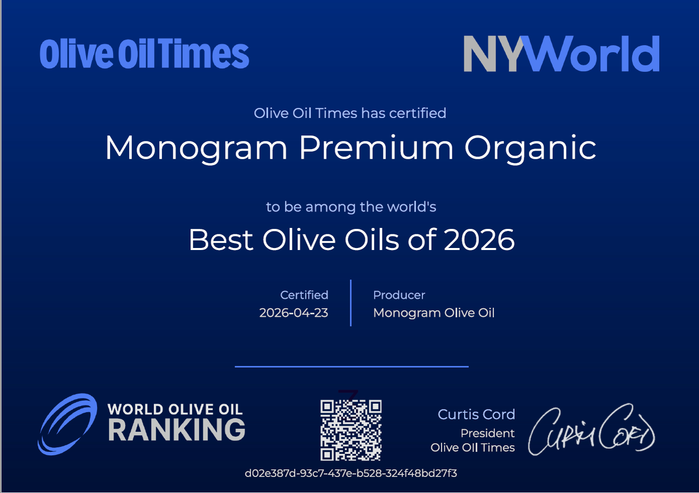 Premium Olive Oil 500ml