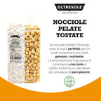 Roasted peeled hazelnuts 250 gr