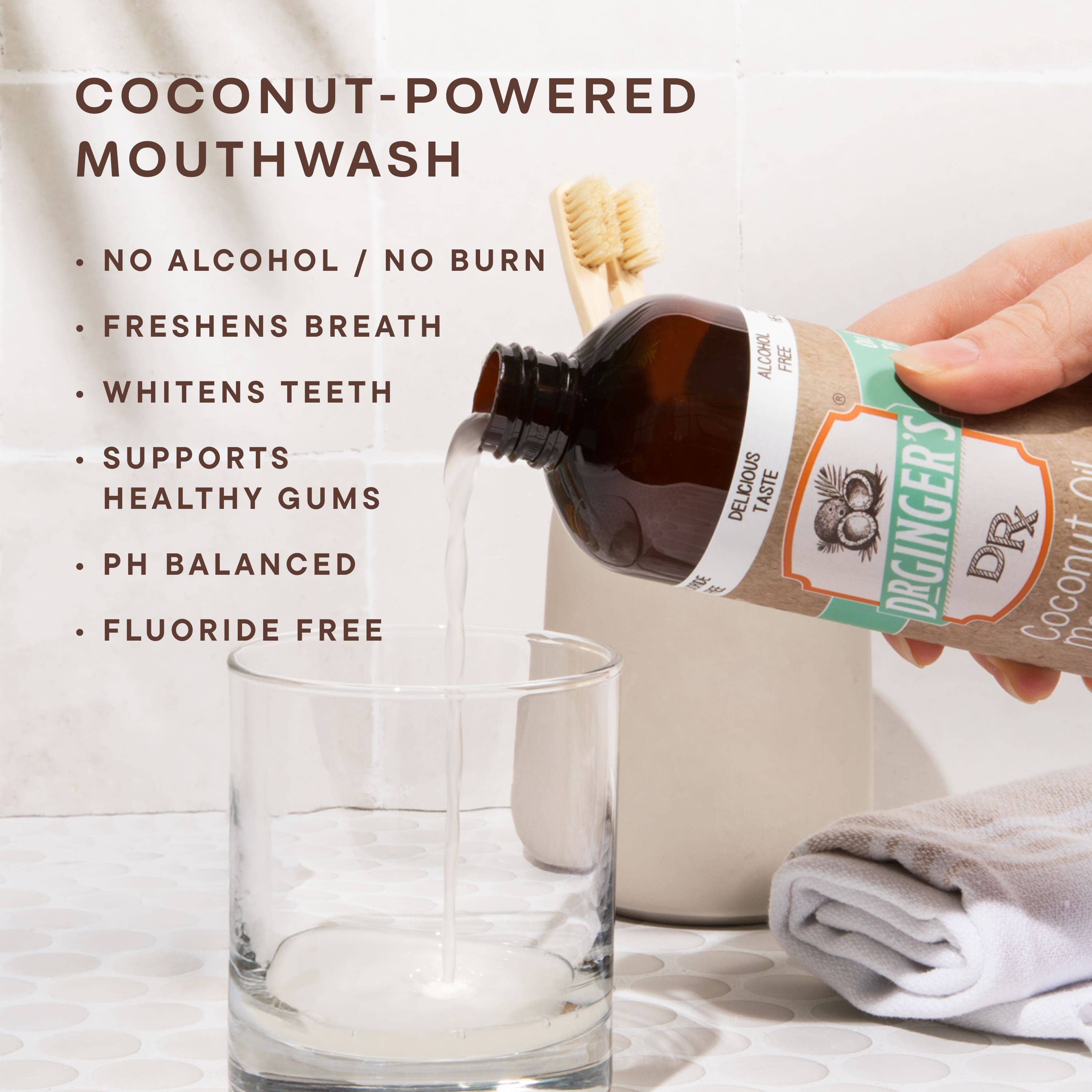 Oil Pulling Mouthwash