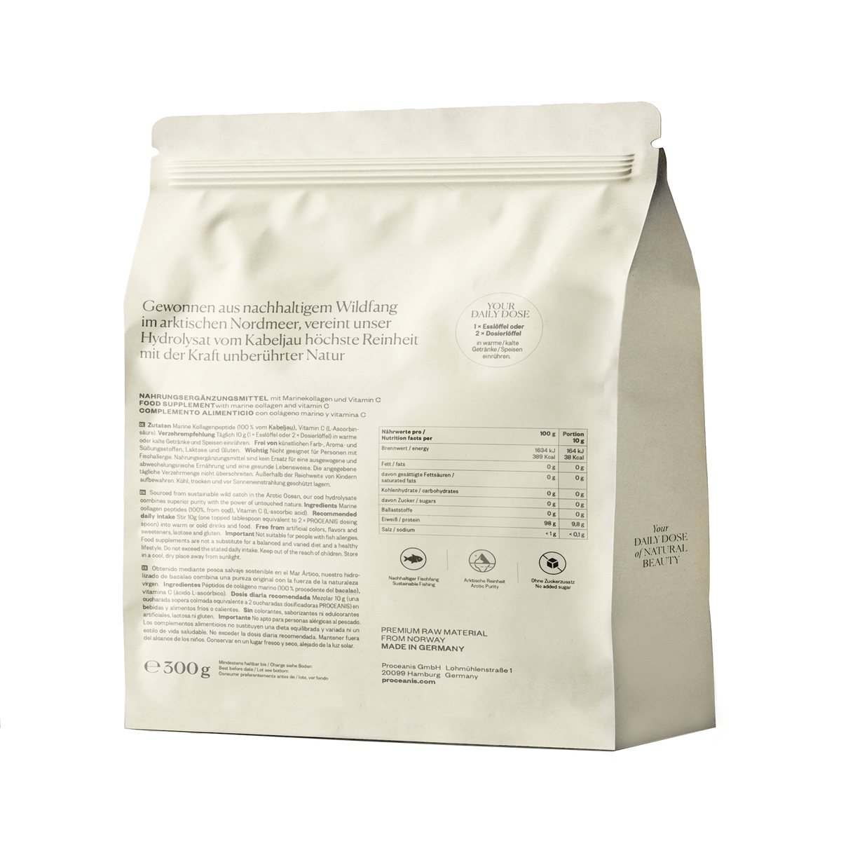 PROCEANIS® Arctic Marine Collagen Powder 300g