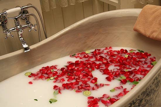 Soap Flower Heart Box