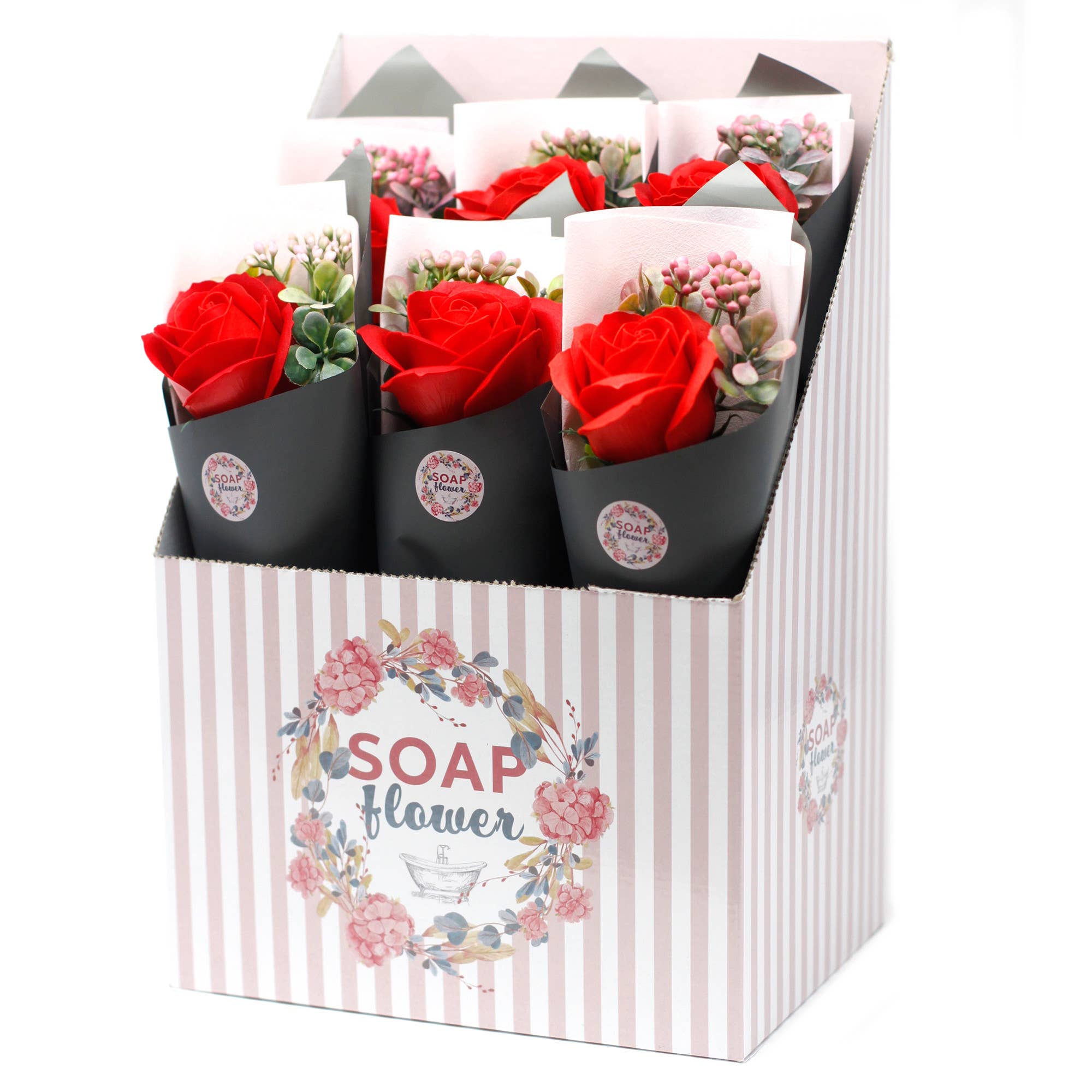 Large Rose Bouquet Soap Flower