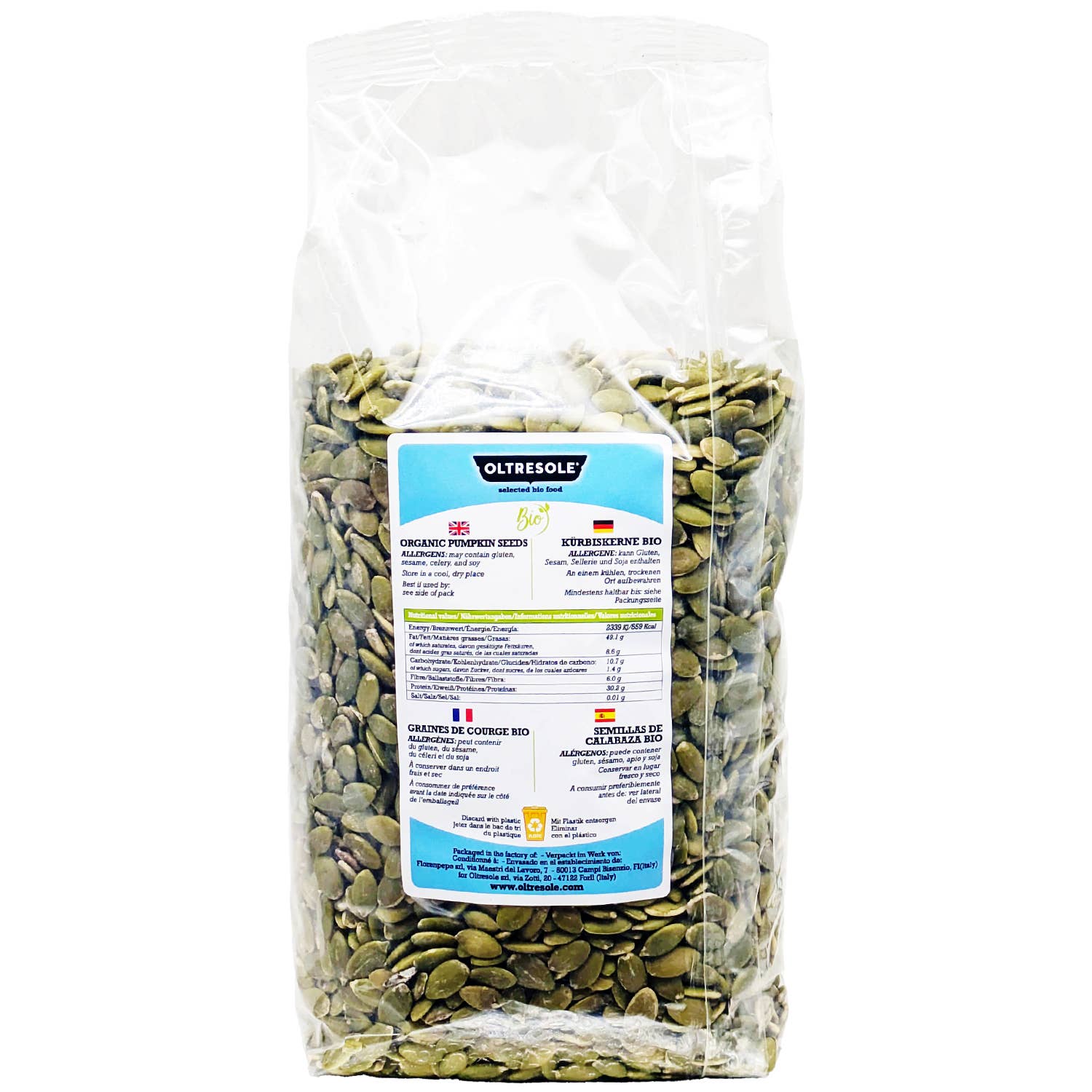 Pumpkin seeds 250 gr